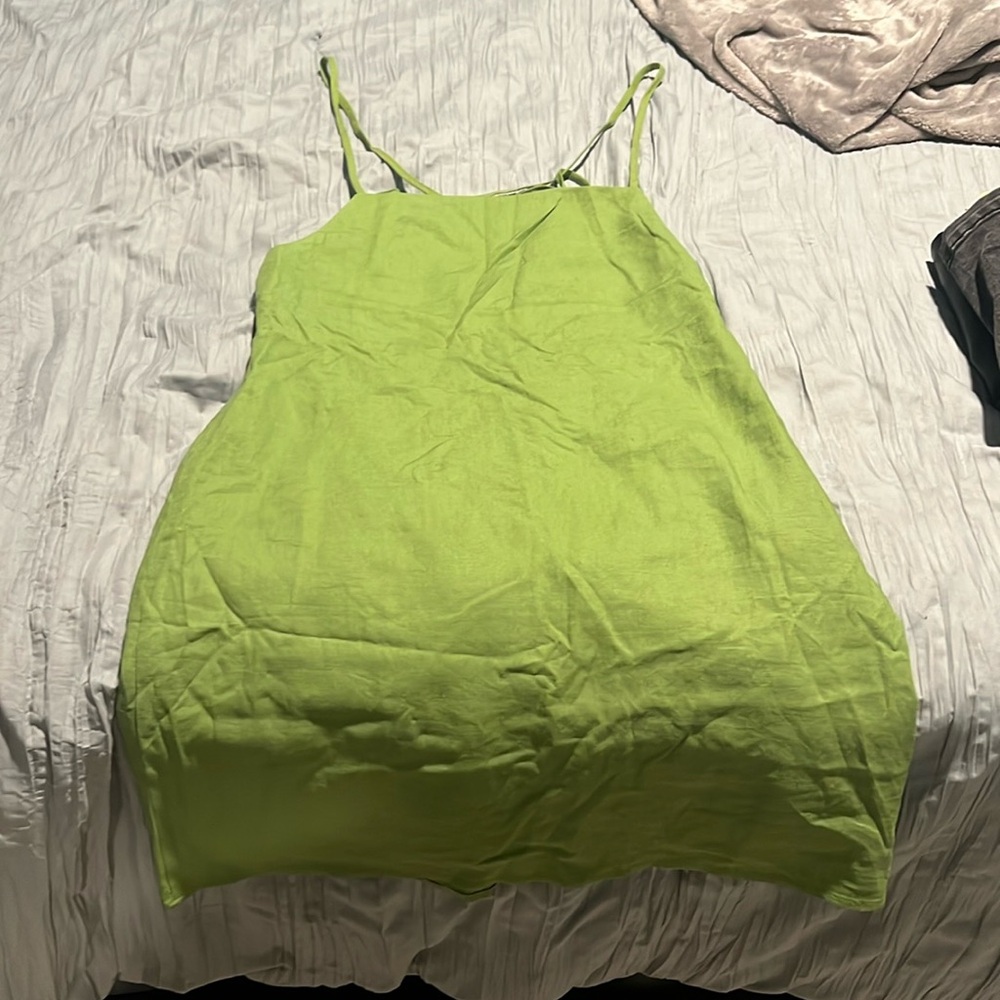 Short Green Dress